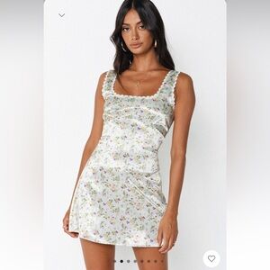 BERLIN SATIN MINI DRESS